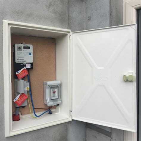 domestic electric meter boxes|standard electric meter box.